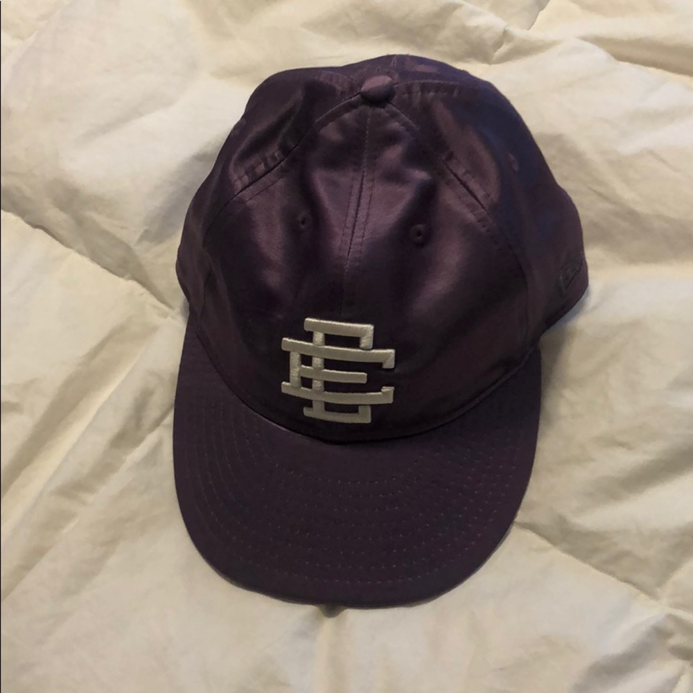 Eric Emanuel satin fitted hat